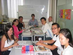 Photo. Class room at BG -1 (APC)