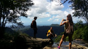 Students Bushwalking